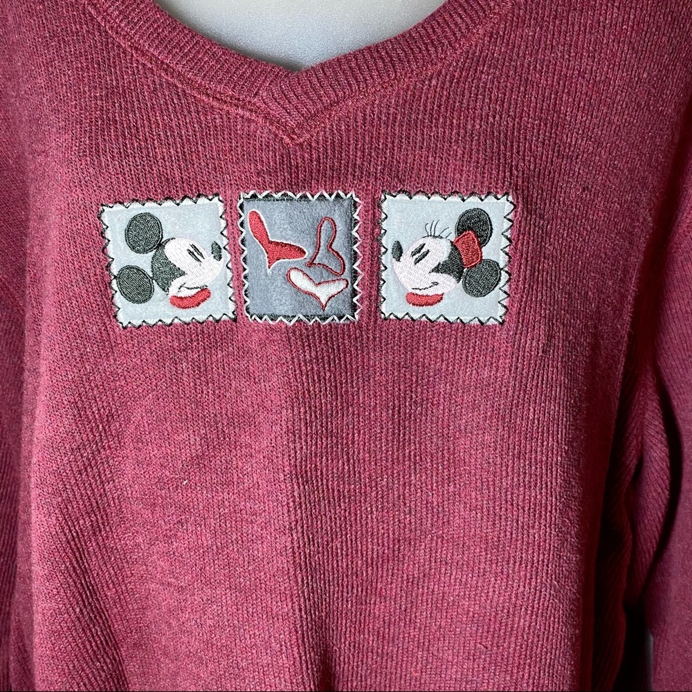 DISNEY STORE Mickey Minnie Mouse top XL